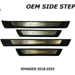 XPANDER 2018 - 2023 SIDE STEPSILL IN AND OUT WITH LOGO NO LED