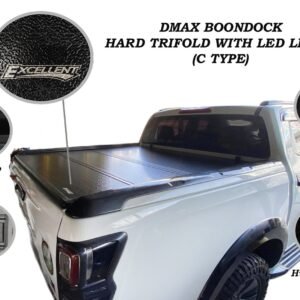ISUZU DMAX BOONDOCK 2021 - 2025 HARD TRIFOLD WITH LED LIGHT (C TYPE)