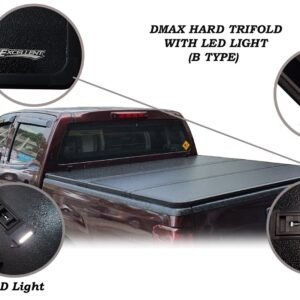 ISUZU DMAX 2021 - 2025 HARD TRIFOLD WITH LED LIGHT (B TYPE)