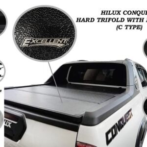 TOYOTA HILUX CONQUEST 2021 - 2024 HARD TRIFOLD WITH LED (C TYPE)