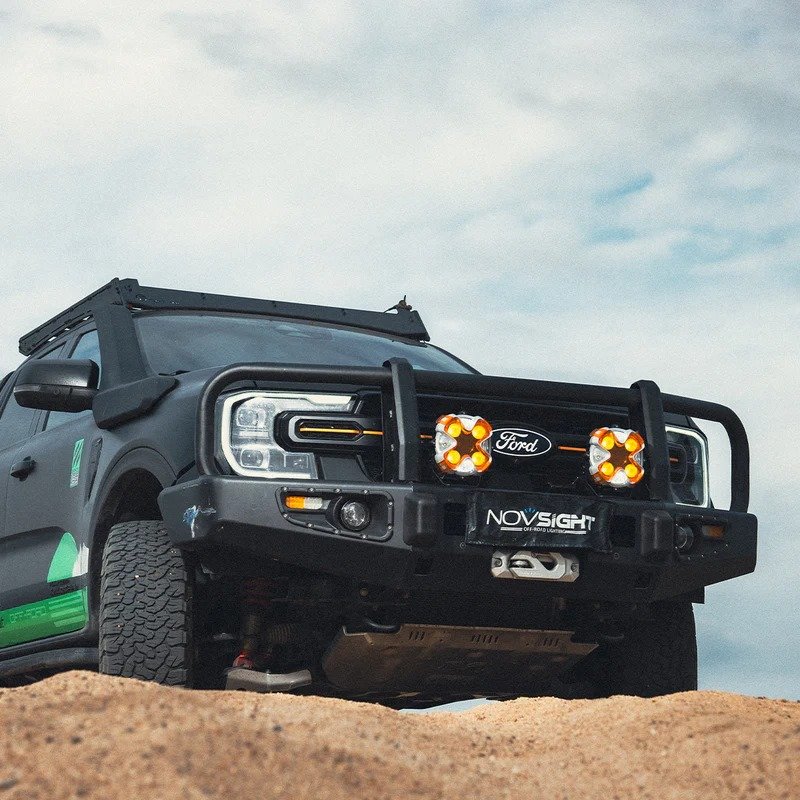 HALO Pro Series 8-inch LED Pod Lights with Dynamic DRL Modes