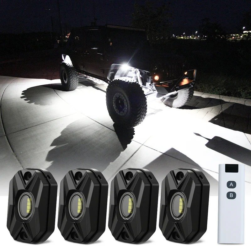 led-rock-lights-kit-white-light-flood-beam-4-pods