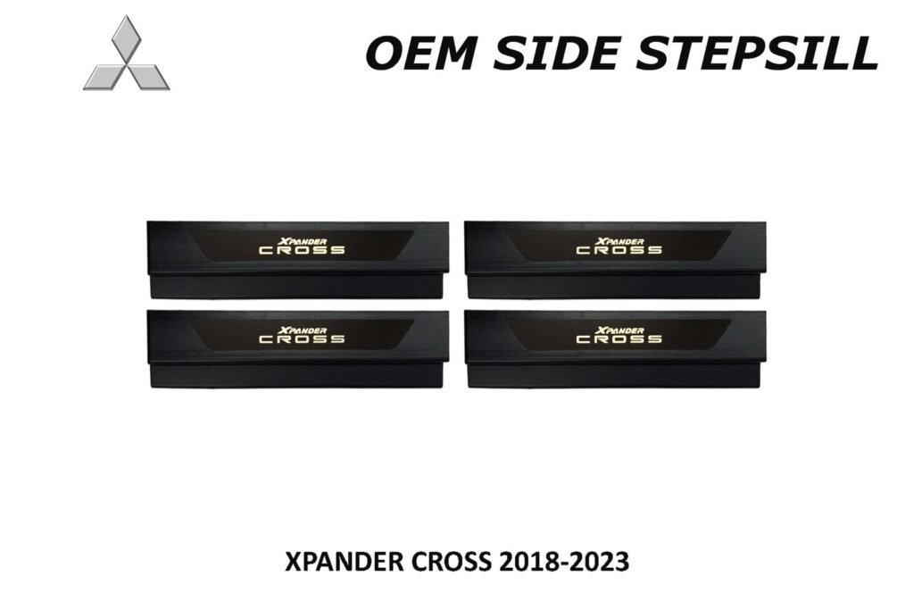 XPANDER CROSS 2018 - 2023 SIDE STEPSILL WITH LOGO NO LED