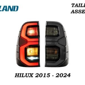 HILUX 2015 - 2024 VLAND TAIL LIGHT ASSEMBLY SMOKE